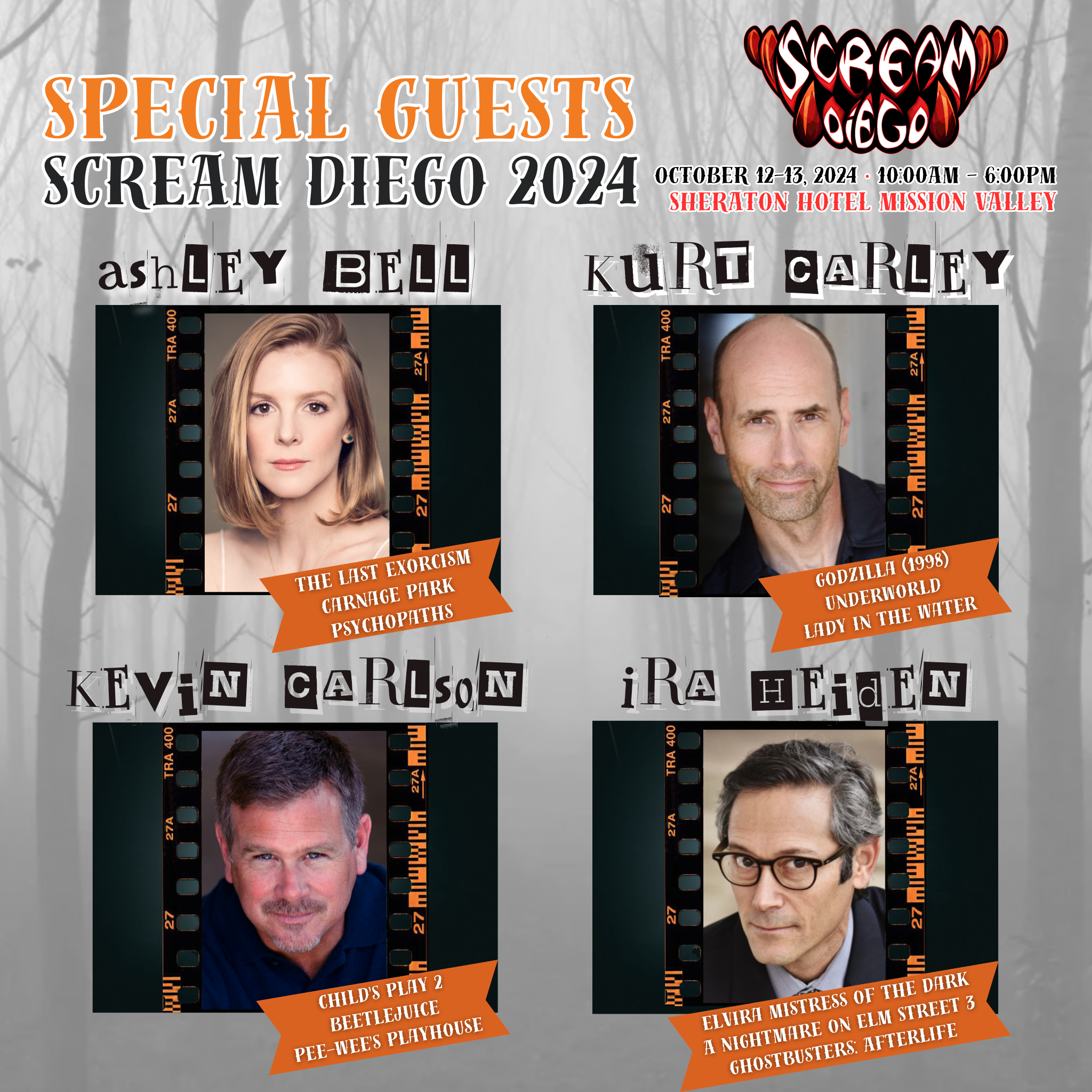 Scream Diego Special Guests